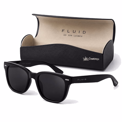 Afterimage Sunglasses, Black